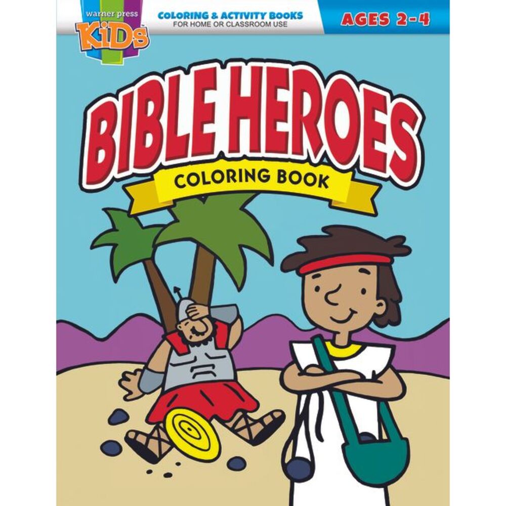 Bible Heroes Coloring Book -- Warner Press